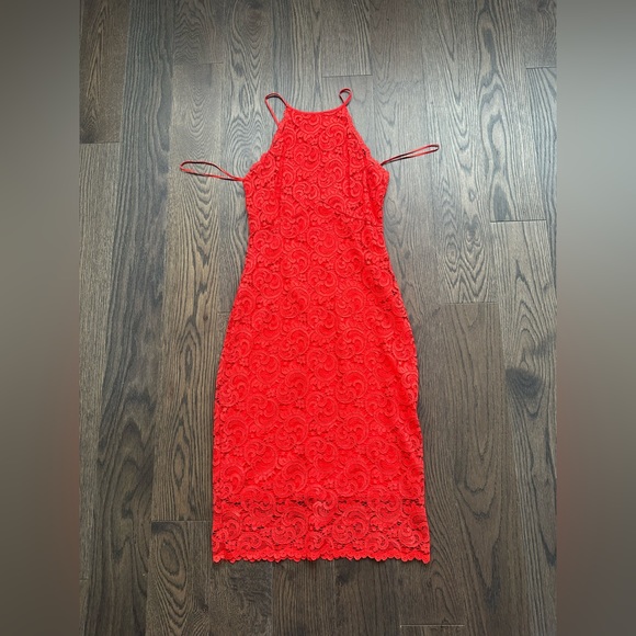 ANOTHER STORY Dresses & Skirts - Women’s Lace red dress